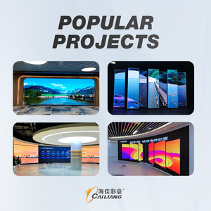 Indoor <strong>LED</strong> <strong>Module</strong> P2.5 320x160mm Video-wall Curve Flexible <strong>Led</strong> Display Soft <strong>LED</strong> Panel - Product Image 4