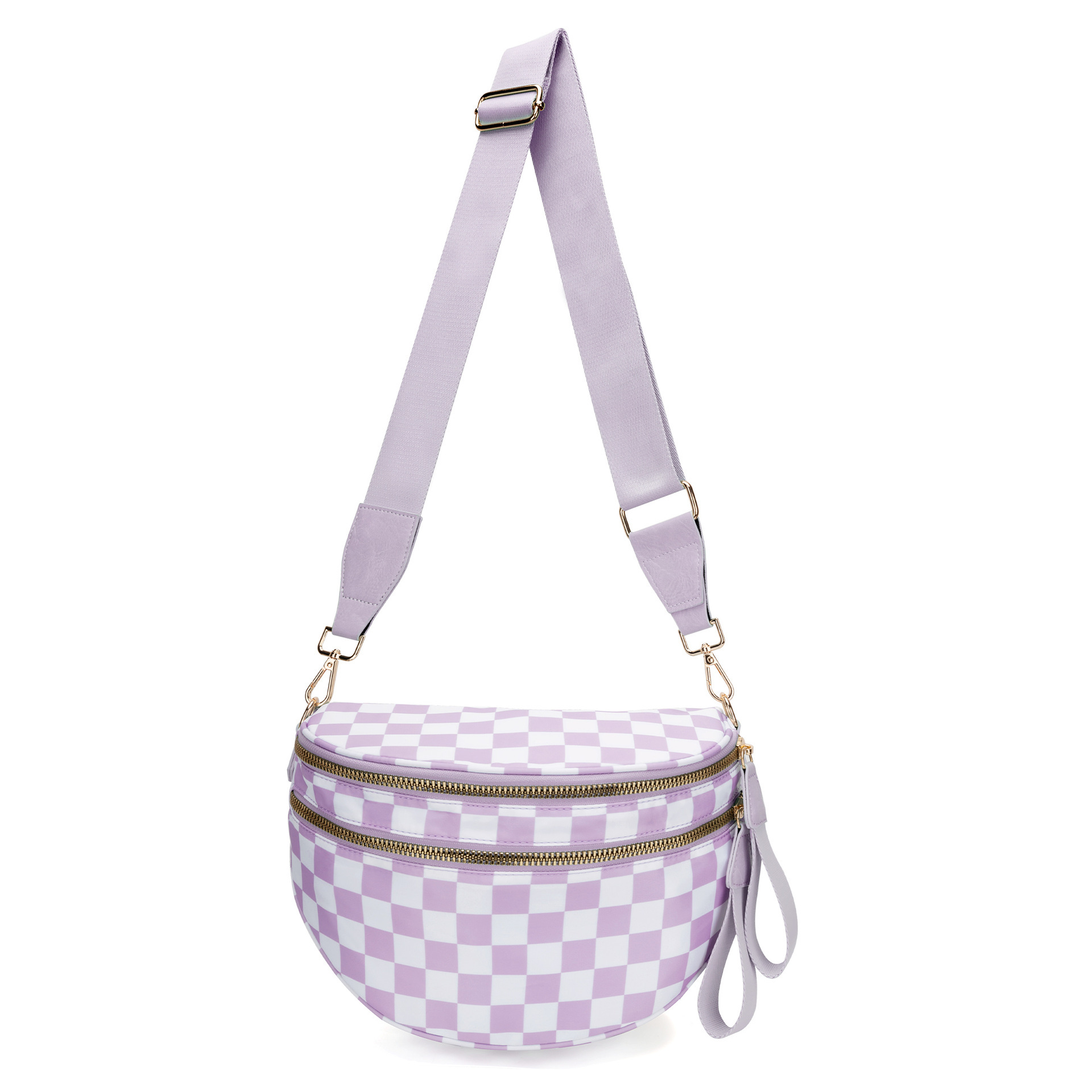 Plaid violet clair