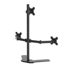 Fabrika satış üç monitör masaüstü standı 10 ''-32'' inç çoklu ekran masaüstü standı masa üstü TV bağlar - Product Image 6