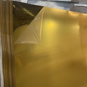 1毫米2毫米3毫米彩色亚克力镜面面板银金灰色激光切割加工天花板装饰反光镜面 - Product Image 5