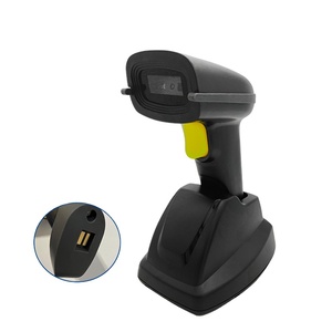 LONVILL USB QRコードスキャナー小型バーコードスキャナー販売用QRコードリーダー2D WiFi Bluetooth USB付き - Product Image 1
