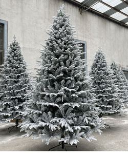 OBL kar yağışı noel ağacı şemsiye tabanı ile yapay ağaç diğer noel süslemeleri ile süsler - Product Image 4