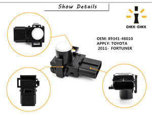 89341-48010 fábrica Amortecedor Frontal PDC <span class=keywords><strong>Sensor</strong></span> de Estacionamento Branco Para Toyota Sienna 2011-2017
