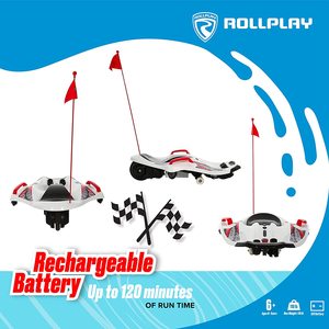 2023 New Rollplay Nighthawk Bolt <strong>12</strong> <strong>Volt</strong> <strong>Ride</strong> <strong>on</strong> <strong>Toy</strong> for Ages 4-8 with Compact Design for Easy Storage