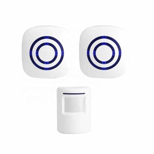110V-240V <strong>Wireless</strong> Doorbell PIR Infrared <strong>Sensor</strong> Motion Detector Entry Door Bell Alarm W/ Receiver &amp; Transmitter EU/US Plug Hot - Product Image 3