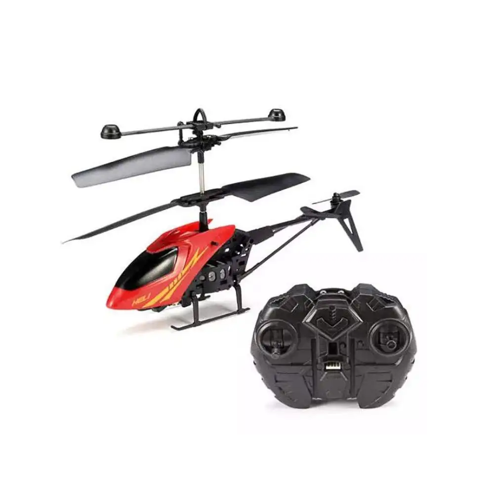 Helicóptero de Control remoto Mini RC helicóptero electrónico helicóptero de juguete para niños hermoso iluminación duro cuerpo