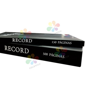 Dominica A4 cứng bìa đen 150/500 trang hồ sơ may ràng buộc máy tính xách tay khuôn viên trường thiết kế - Product Image 2