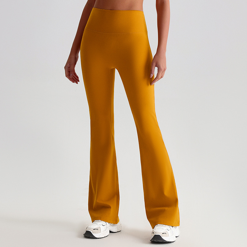 Leggings évasés marron Soudan
