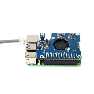 PI5 5 5V 12V PoE HAT RasPi RPI Power Over Ethernet Módulo Ventilador Refrigeración Disipador de calor Placa de expansión HAT para Raspberry Pi 5 - Product Image 5