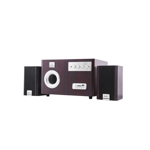Sistema de altavoces RHM 2,1 con alimentación, FM diseño retro, altavoz multimedia para juegos de ordenador - Product Image 2