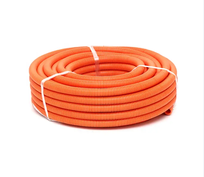 YOUU Waterproof Electrical Flexible Corrugated PVC Conduit Plastic Pipe 20ミリメートルCorrugated Conduit Heavy Duty Oran