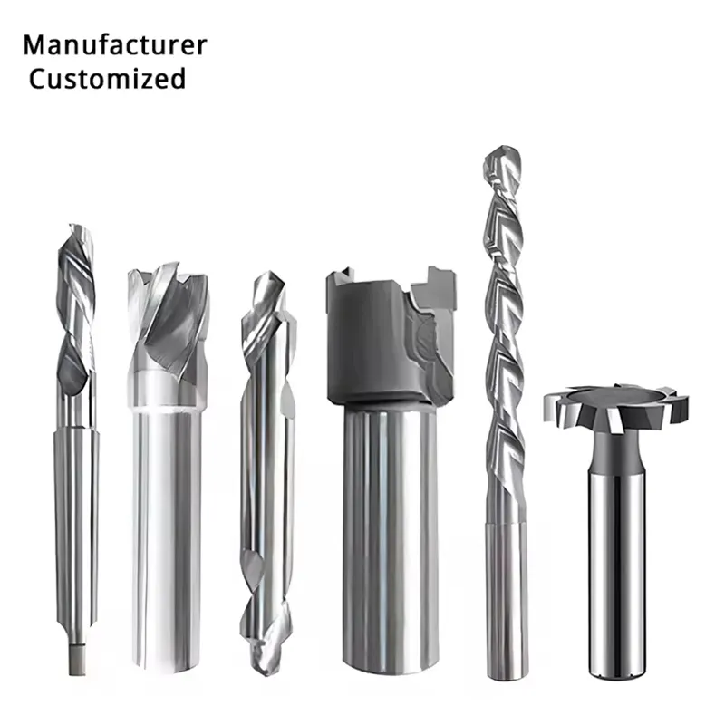 Özel karbür end mill CNC kesme aletleri standart dışı karbür freze kesicisi