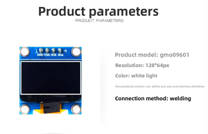 0.96 Inch OLED LCD Display Module 12864 SPI Blue Yellow White for <strong>STM32</strong>/51/Routine Microcontrollers &amp; Processors <strong>FPGA</strong> - Product Image 3