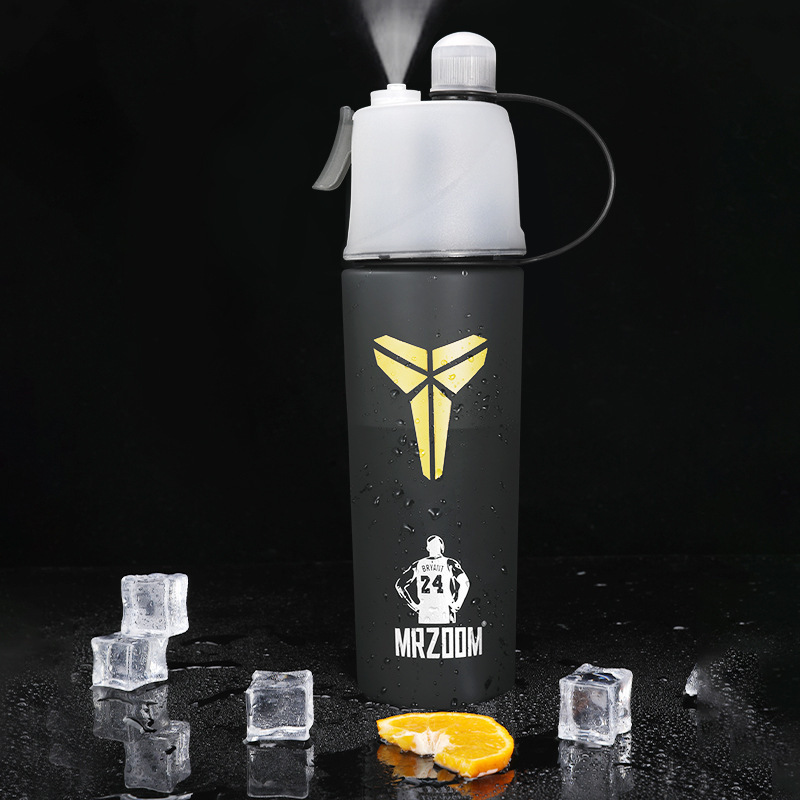 600ml matte black yellow kobe