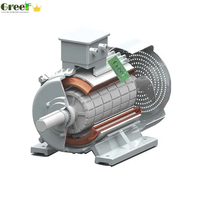 100RPM wind turbine low RPM Low speed permanent magnet generator.