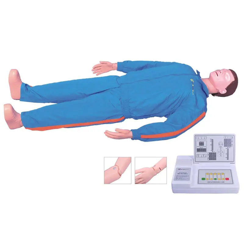 Geavanceerde Full-Functionele Ouderen Hele Lichaam Verpleging Simulatie Dummy Cpr Manikins Training Cpr Normaal Full Body