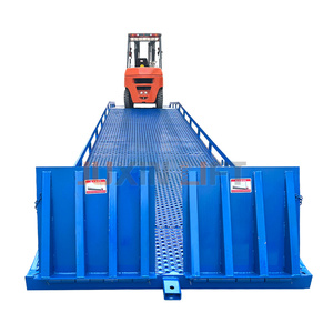 10t Mobile <strong>Container</strong> <strong>Loading</strong> <strong>Platform</strong> Forklift <strong>Container</strong> Unloading Ramp - Product Image 1