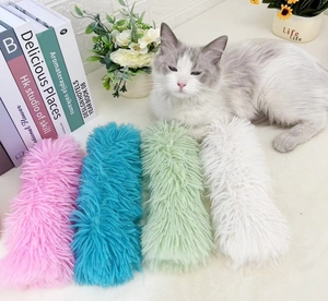 Cleaning Teeth Self-Entertainment Containing <strong>Catnip</strong> Long Haired Plush Pillows Pet Toys to Unleash <strong>Cats</strong>' Nature