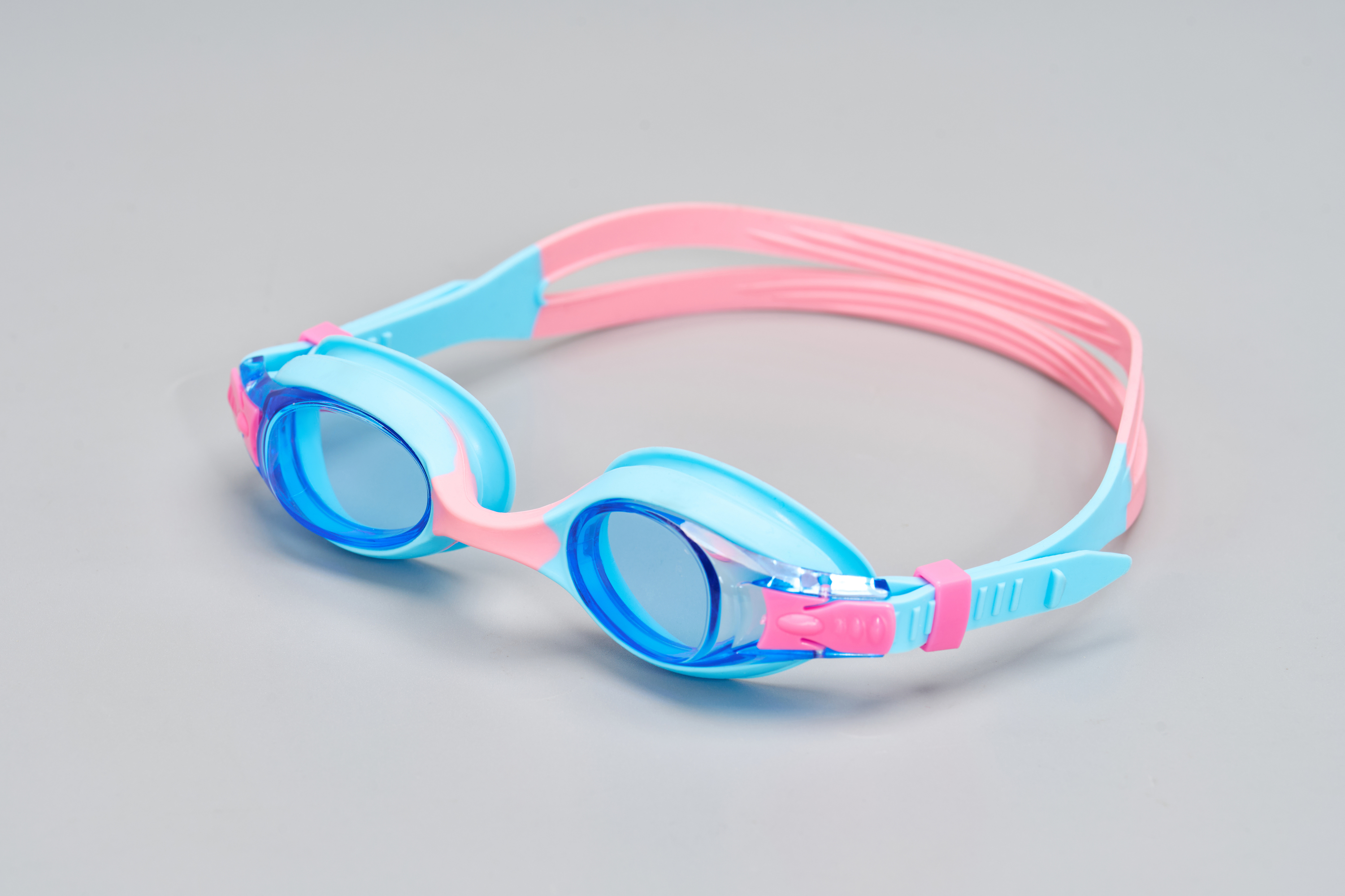 Bleu et rose