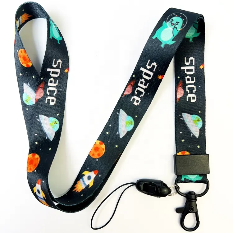 2023 Vastgifts Factory Wholesale Bulk Personalized Keychain Print Neck Polyester Lanyards for ID Card