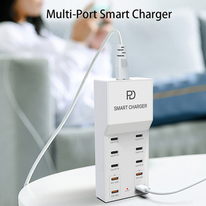 Factory <strong>Direct</strong> Multi-Function Smart Charger10 Ports Type C Multi-Port Charger Certification Factory Supply EU US <strong>AU</strong> UK - Product Image 2