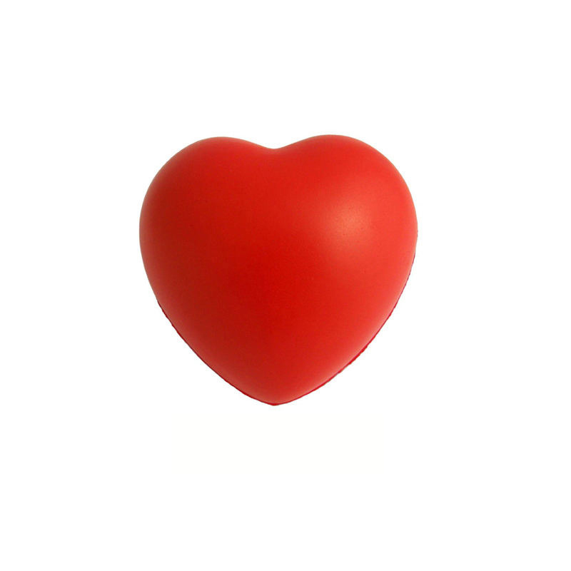 Forme de coeur rouge