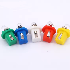 Çok renkli T5 B8.5D 1SMD COB LED 12V araba işık otomobiller ışık yayan diyot enstrüman Dashboard hafif Led ampuller - Product Image 3