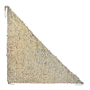 Dreieckiges Sandnetz-Tarnnetz für natürlichen Schatten auf einer Terrasse oder einem Pool - Product Image 1