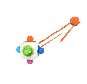 Children's Puzzle Colored Soft Rubber Soothing Ball, Bubble Player, Grasping and Pressing Board, Finger Fine Action Training <strong>Toy</strong> - Product Image 1