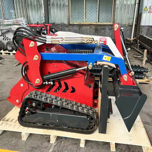Free Shipping Mini Skid Steer Front <strong>Loader</strong> with EPA Engine Pump Gearbox Bearing &amp; PLC China Multi-Purpose Farms Attachments - Product Image 6