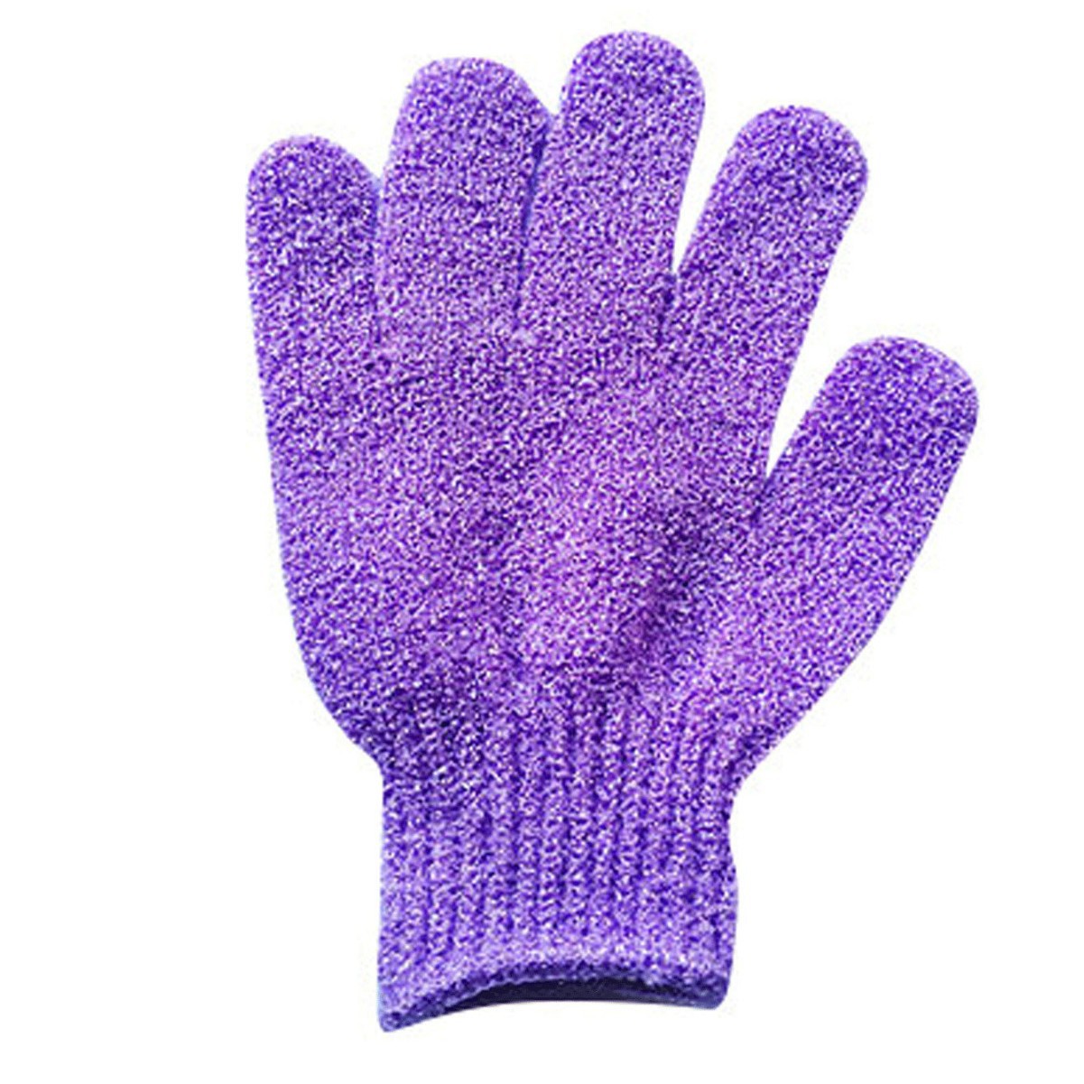 C017 Five-finger gloves, purple (price per pair)