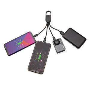 Cable cambiador personalizado 3 en 1, Cable de carga USB de entrada Dual tipo C a tipo C