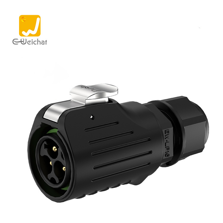 LP16-3pin Male Plug