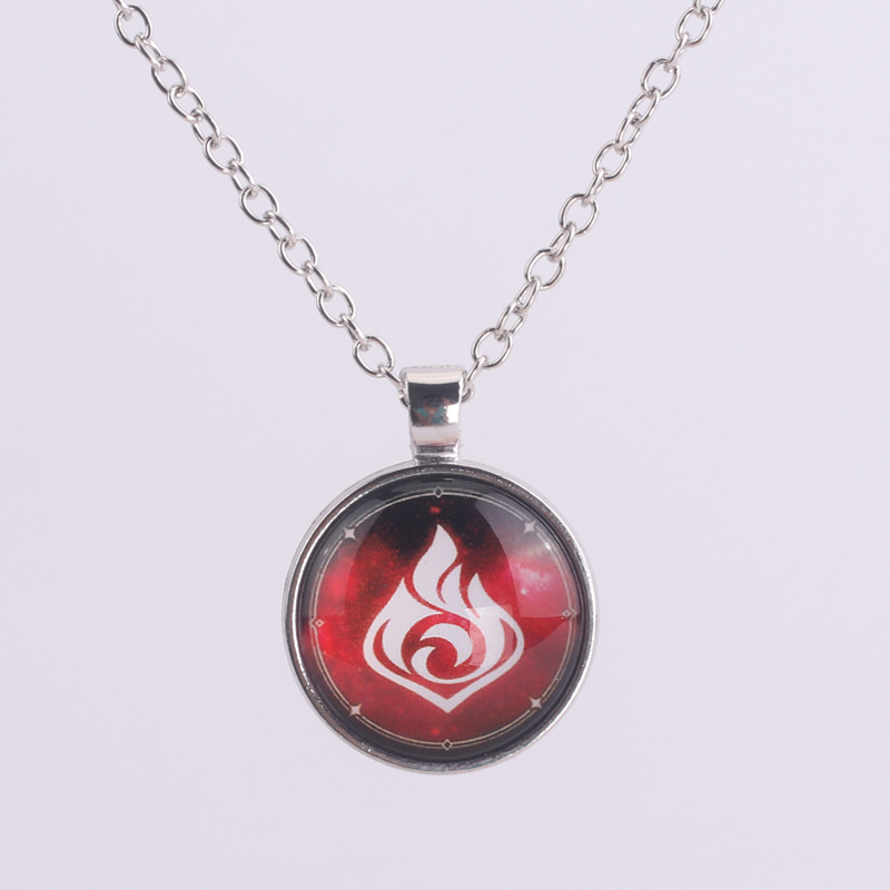 Genshin Impact Fire Necklace