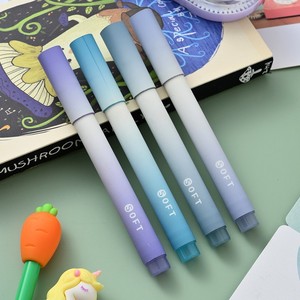 Gradual Color <strong>Highlighters</strong>,<strong>Chisel</strong> <strong>Tip</strong> Marker <strong>Highlighters</strong>,for Journal Bible Notes,Assorted Color,4-Pack - Product Image 4