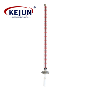 Medidor de Nivel Magnético Tipo de sensor de flotador Indicador de nivel de líquido de tubo de vidrio de vista de aceite Fapper magnético - Product Image 3