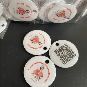 URL codificato Resina Epossidica Qr Codice Rfid Keyfob - Product Image 2