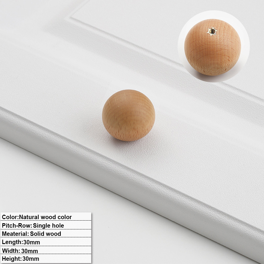 Couleur bois naturel-CY-FH-W511-Diamètre 30mm