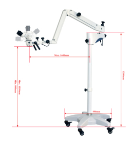 POS-180高质量移动手术显微镜外科医生显微镜与OEM定制支持 - Product Image 2