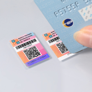Custom Design Authentic Security Hologram Label Qr <strong>Code</strong> Hologram Sticker - Product Image 4