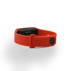 UUID Programmable Wearable Beacon iBeacon WristBand with LED and vibration
