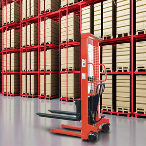 2 tonluk hidrolik manuel istifleyici 2000kg çok fonksiyonlu manuel hidrolik istifleyici depo için el Forklift manuel naylon tekerlek - Product Image 6
