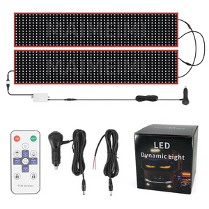 2024แผงพิกเซล LED เมทริกซ์สำหรับรถยนต์และรถบรรทุกอุปกรณ์เสริมรถจักรยานยนต์ดวงตาปีศาจ - Product Image 5