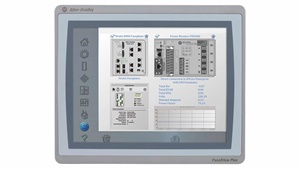 R-ockwell Aulomalion controllore logico programmabile (PLC) 2711P-T10C21D8S PanelView più 7 terminale Standard 10 - Product Image 2