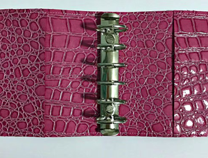 Diario diario coccodrillo alligatore con quaderno in pelle stregoneria libro delle ombre fatto a mano personalizzato - Product Image 3