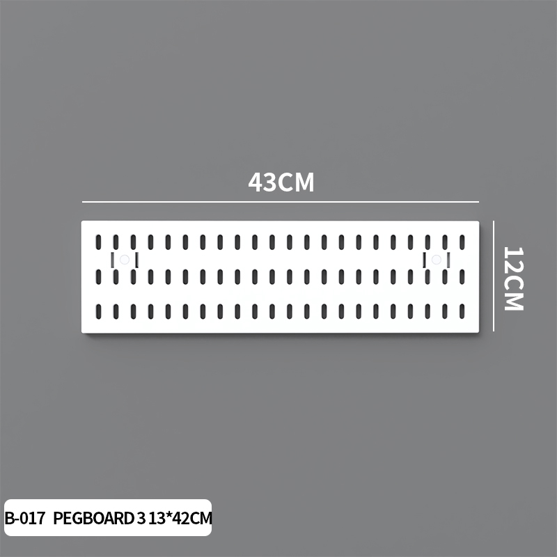Panneau perforé blanc 4 43*12cm