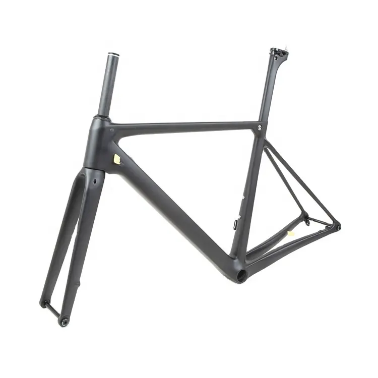 Professionale High-end Cinese personalizzata di marca strada frameset della bicicletta in fibra di carbonio telaio della bici