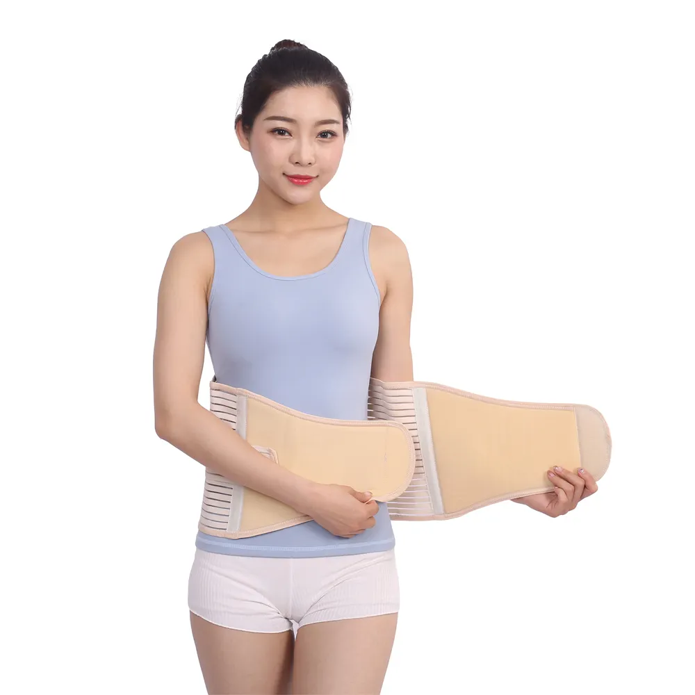 Adjustable Breathable Abdominal Binder Breathable Training Body Abdominal Belt Slimming Waist