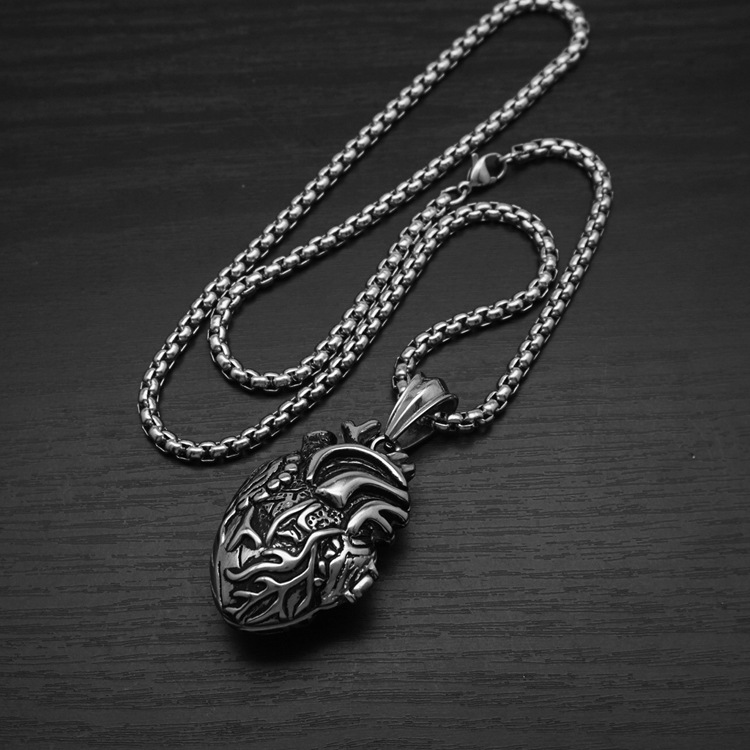 Steel color large size with 4mm60cm square pearl chain