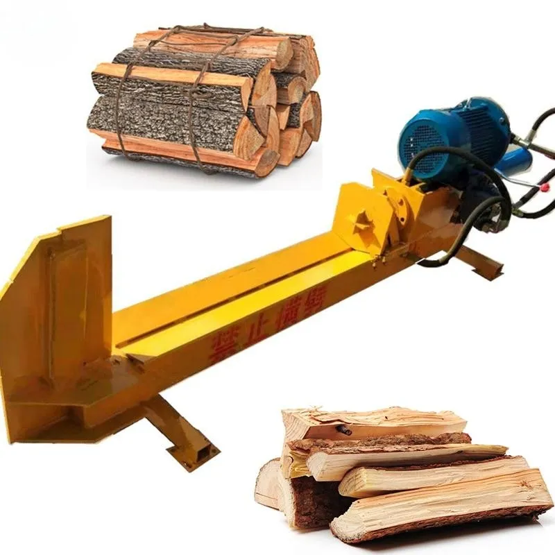 Semi-Automation Log Cutter Machine Kinetic Electric Super Split in vendita spaccalegna Diesel spaccalegna